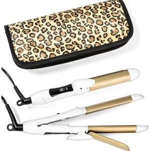 6th Sense Styling Technology Accessories - 2-in-1 Mini Hair Straightener Travel 6th Sense Styling Technology Accessories - 2-in-1 Mini Hair Straightener Travel